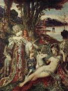 Gustave Moreau The unicorn Germany oil painting artist